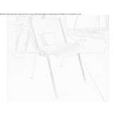 Stackable chair with integrated cushion Toraya
