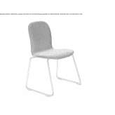 Stackable fabric chair based on a sled Huaro