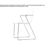 A chair based on a sled with armrests Ghiaie
