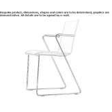 Plywood chair based on a sled with armrests Ghiaie