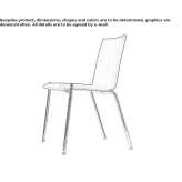 Stackable plywood chair Vuadens