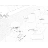 Training chair with writing tablet Jonen