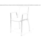 A chair with armrests that can be stacked Parilla