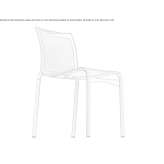 Stackable mesh chair Nisipari