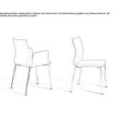Training chair with armrests and writing tablet Begonte