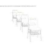Training chair with writing tablet Turriff