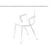 Training chair with stackable armrests Mitreni