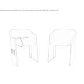 Folding fabric training chair Evenwood