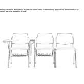 Stackable training chair Iona