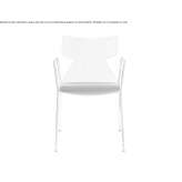 Beech training chair with integrated cushion Orsan