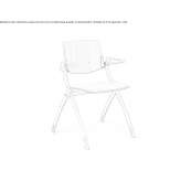 Training chair with stackable armrests Hodonin