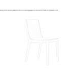 Upholstered and stackable chair Mulchen