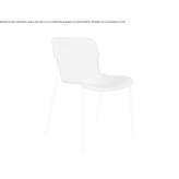 Chair upholstered with fabric Siguenza