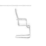 Cantilever chair with armrests Atla