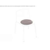 Stackable polypropylene chair Mysen
