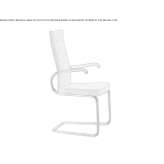 Cantilever chair with armrests Atla