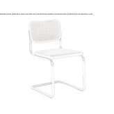 Vienna cantilever straw chair Naast