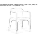 Armchair with armrests Lobbach