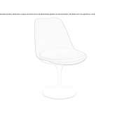 Chair upholstered with fabric Fimber