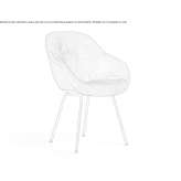 Upholstered chair with armrests Belcesti