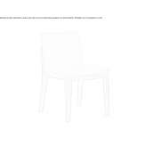 Upholstered chair Voula