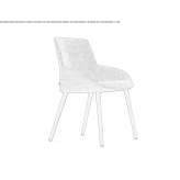 Chair upholstered with fabric Burham
