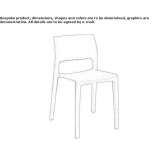 Stackable polypropylene chair Zdiby