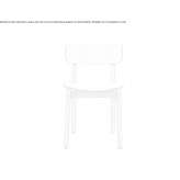 Wooden chair Seyssuel