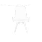 Chair upholstered with fabric Torrens