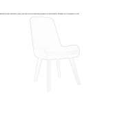 Chair upholstered with fabric Torrens