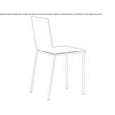 Resin chair Myra