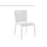 Fabric chair Castino