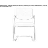 Upholstered chair on supports with armrests Murgesti