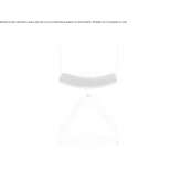 Swivel chair made of polypropylene with integrated cushion Biorki