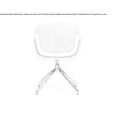 Swivel chair with armrests Alvalade