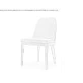 Chair with a structure made of solid beech wood Worrigee
