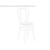 Steel chair with integrated cushion Clovelly