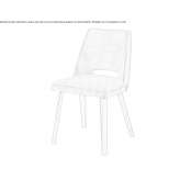 Chair upholstered with fabric Bardonia