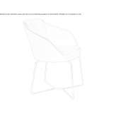 Krzesło materiałowe lub skórzane z podłokietnikami Strzelce