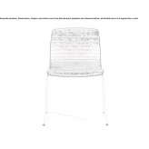 Upholstered chair based on a sled Hulst