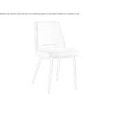 Chair upholstered with fabric Bardonia
