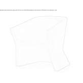 Polyethylene chair with armrests Herderen