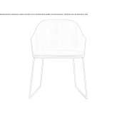 Ash wood armchair Industry