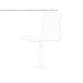 Swivel chair made of multi-layer wood Otura