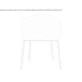 Ash chair Saldan