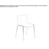 Stackable polypropylene chair Eller