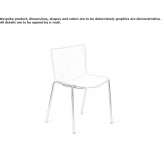 Stackable fabric chair Eller