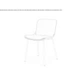 Fabric chair with metal legs Budgewoi