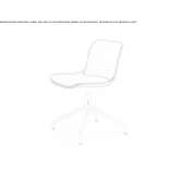 Fabric trestle chair with integrated cushion Budgewoi