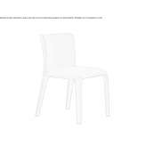 Chair upholstered with fabric Marz